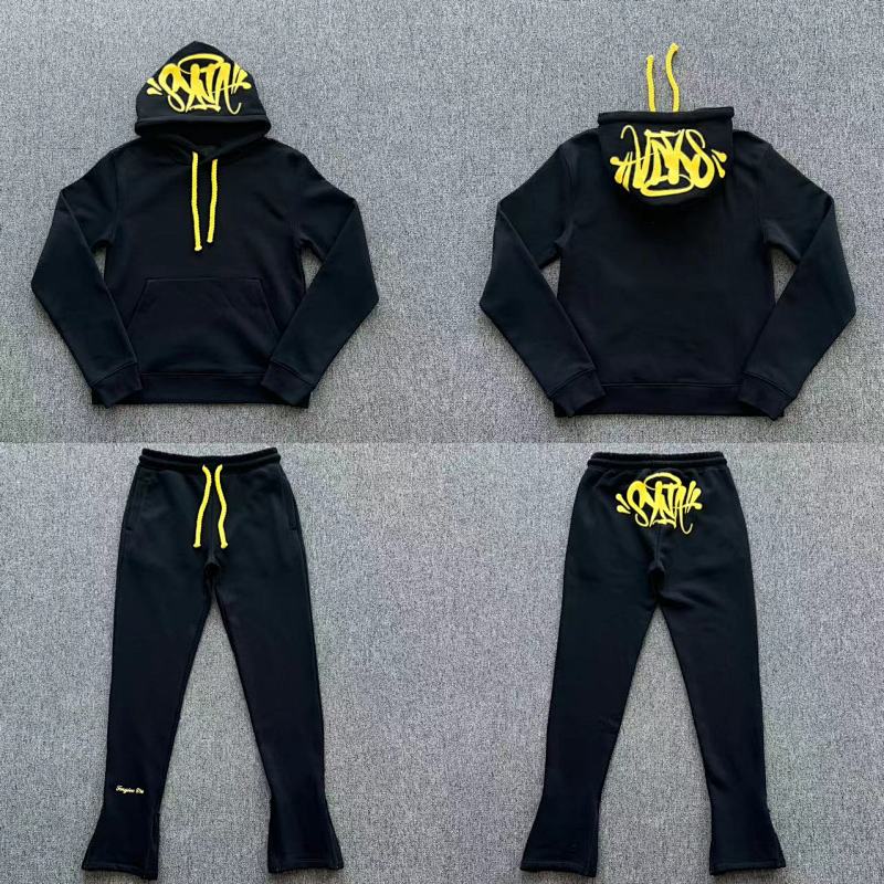 cny S-World OG Tarcksuit-Black/Yellow SY-158