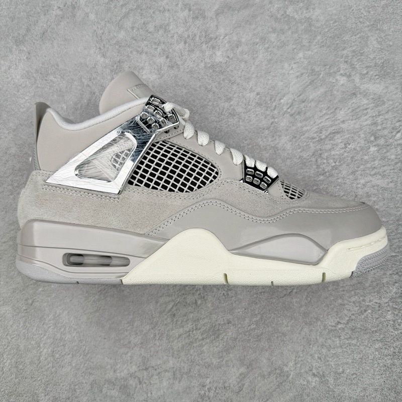 Air Jordan AJ4 Retro Silver Plated