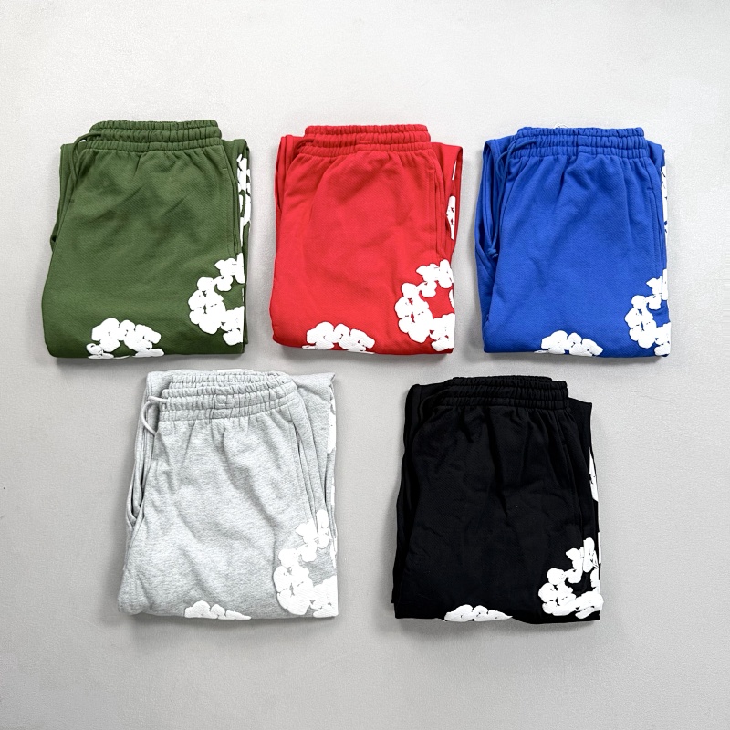 New Cotton Wreath BaggySweatpants Denim Tears