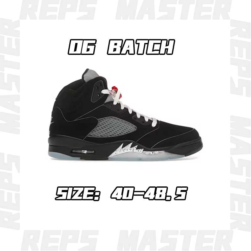 Air Jordan AJ5 “Black Metallic Reimagined”