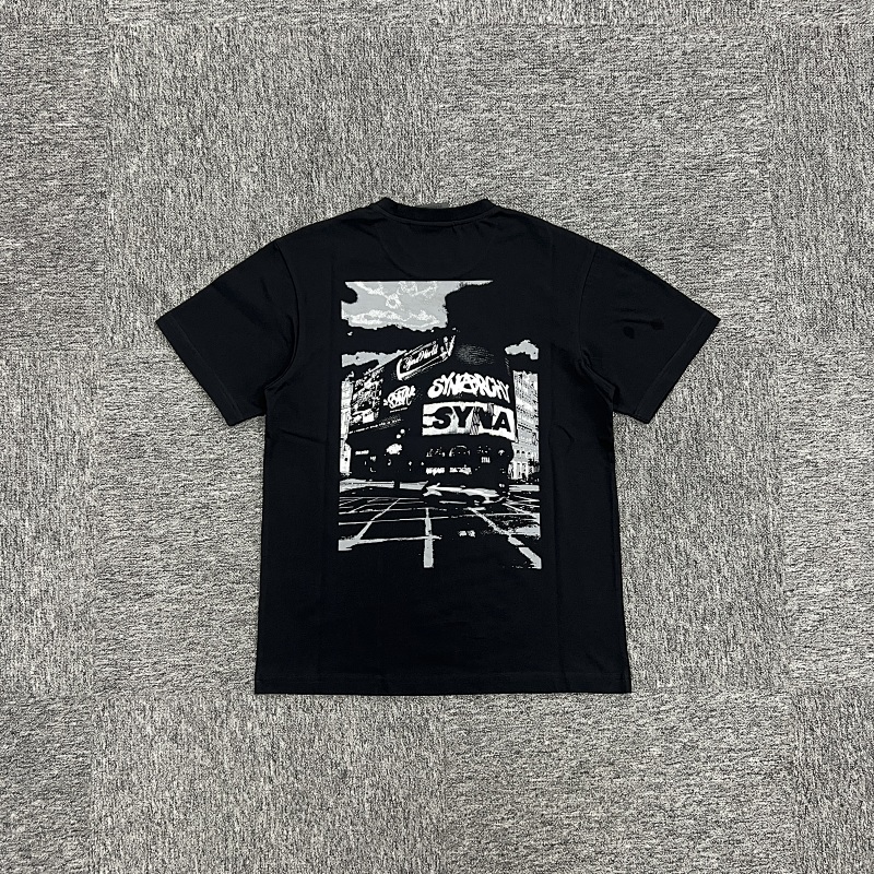SYNAWORLD BILLBOARD TEE BLACK SY-50