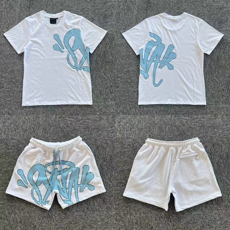 SynaWorld Short-set white-blue SY-44