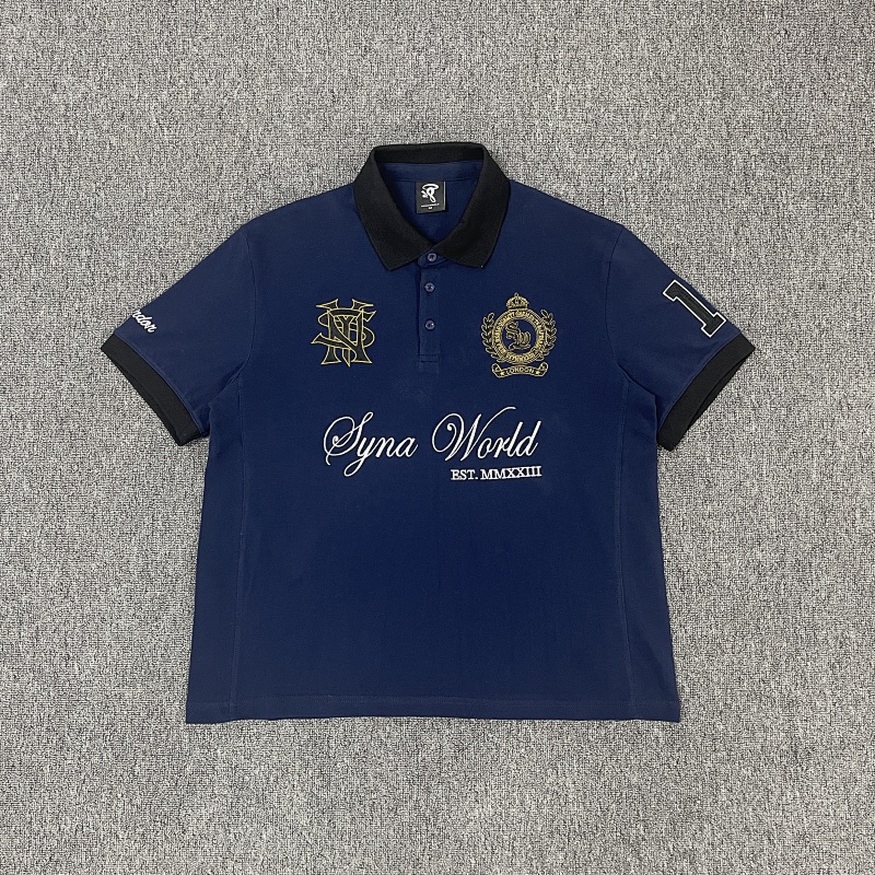 SYNA LONDON POLO SHIRT-NAVY POLO衫 SY-197