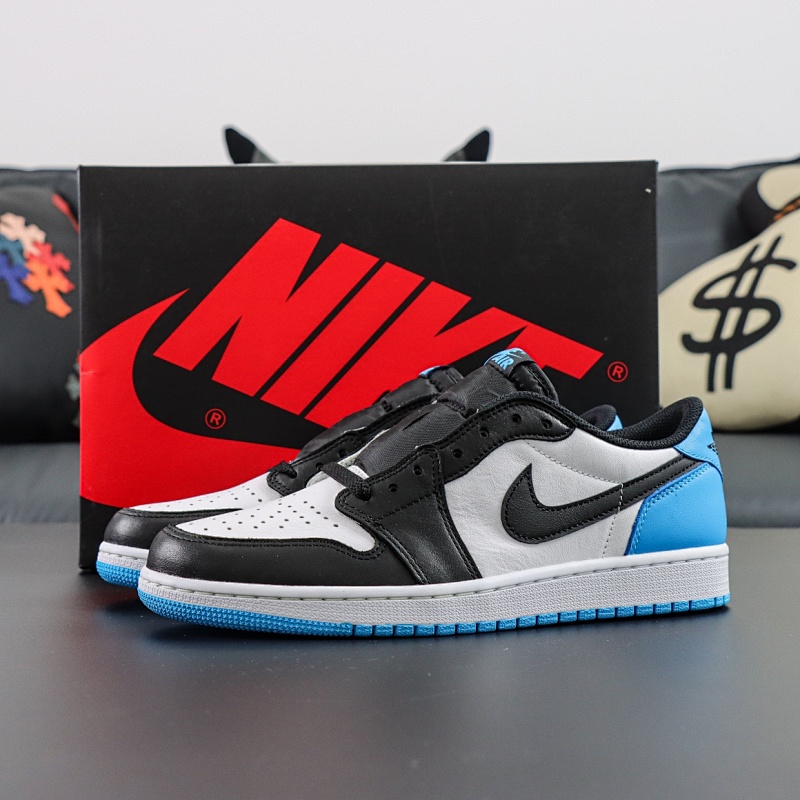 Ljr Special Supply AJ1 Low Black White Blue CZ0790-104 The pinnacle of the in