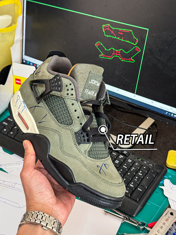 AJ4 x Undefeated