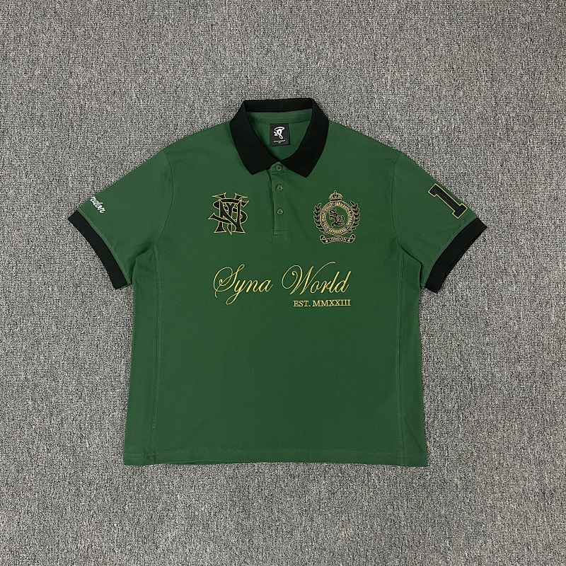 SYNA LONDON POLO SHIRT-GREEN POLO衫 SY-198