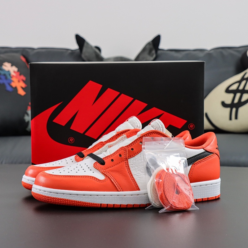 Ljr Special Supply AJ1 Low Low Help White Button Shattered CZ0790-801 The pi
