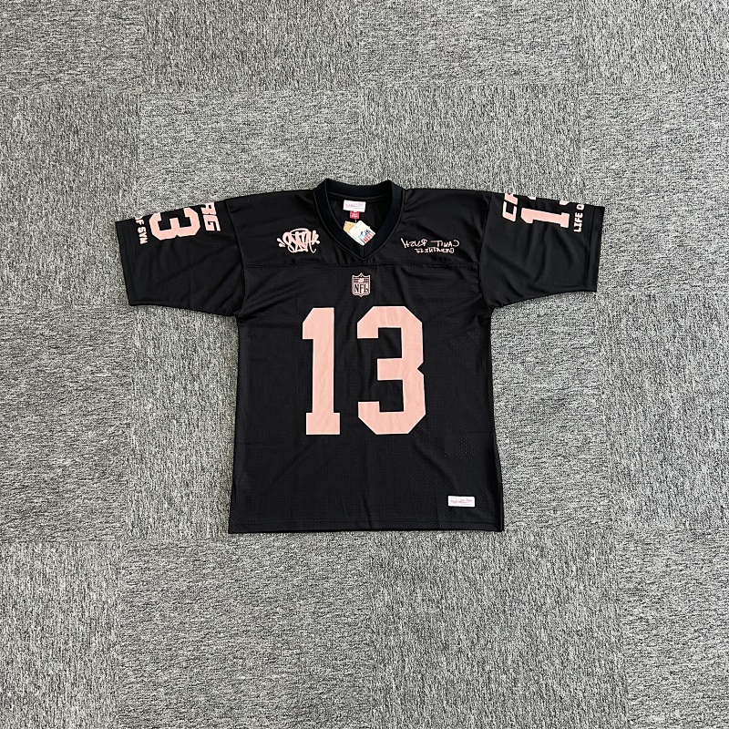 Syna World x Mitchell & Ness NFL CRG Jersey Black Rose Gold SY-123