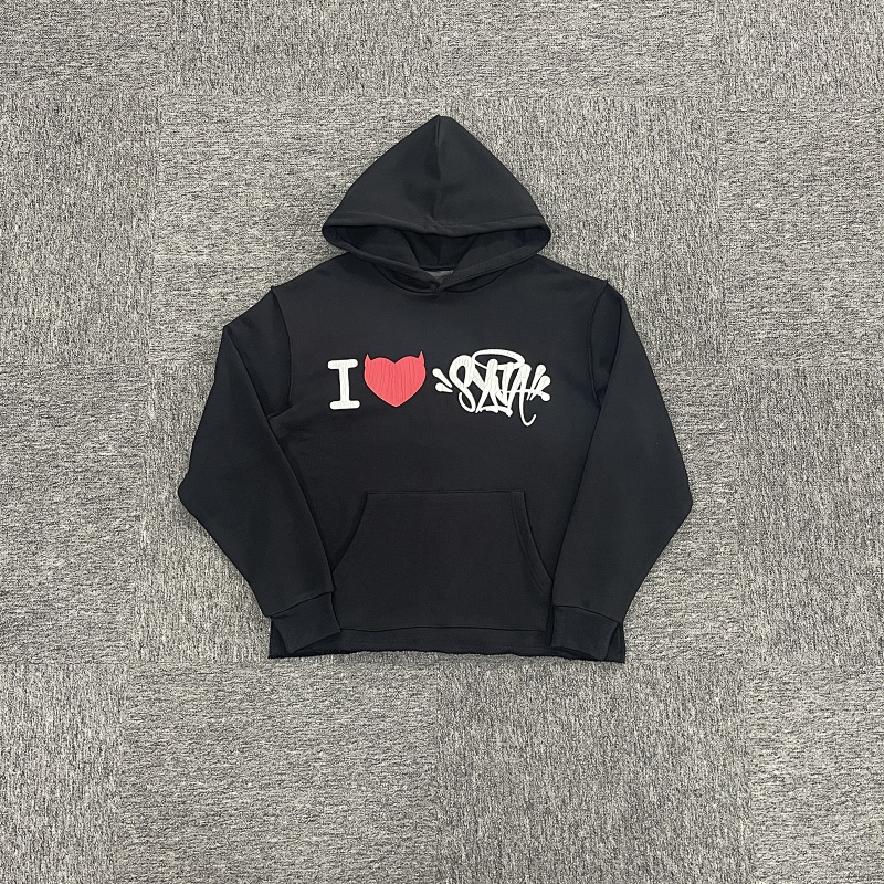 SYNA-I HEART SYNA HOODY-BLACK SY-119