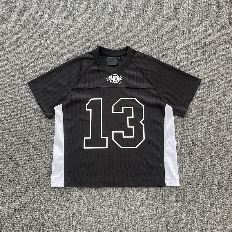 SYNA COLLEGE JERSEY-BLACK/WHITE SY-203