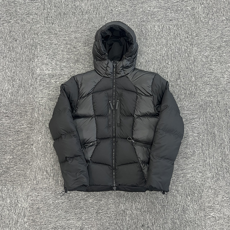 WAVE PUFFER JACKET-BLACK SY-71
