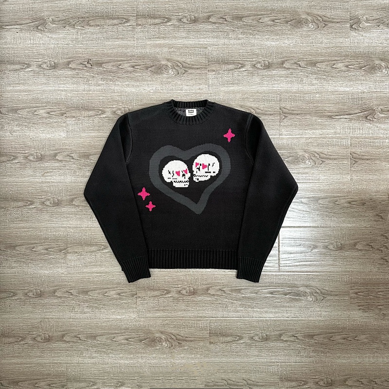 BPM 'the Broken Heats' Knitted Sweater