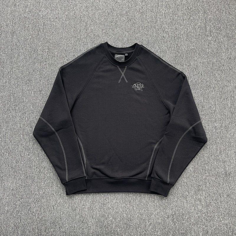 SYNA WORLD ENERGY CREWNECK-BLACK SY-216