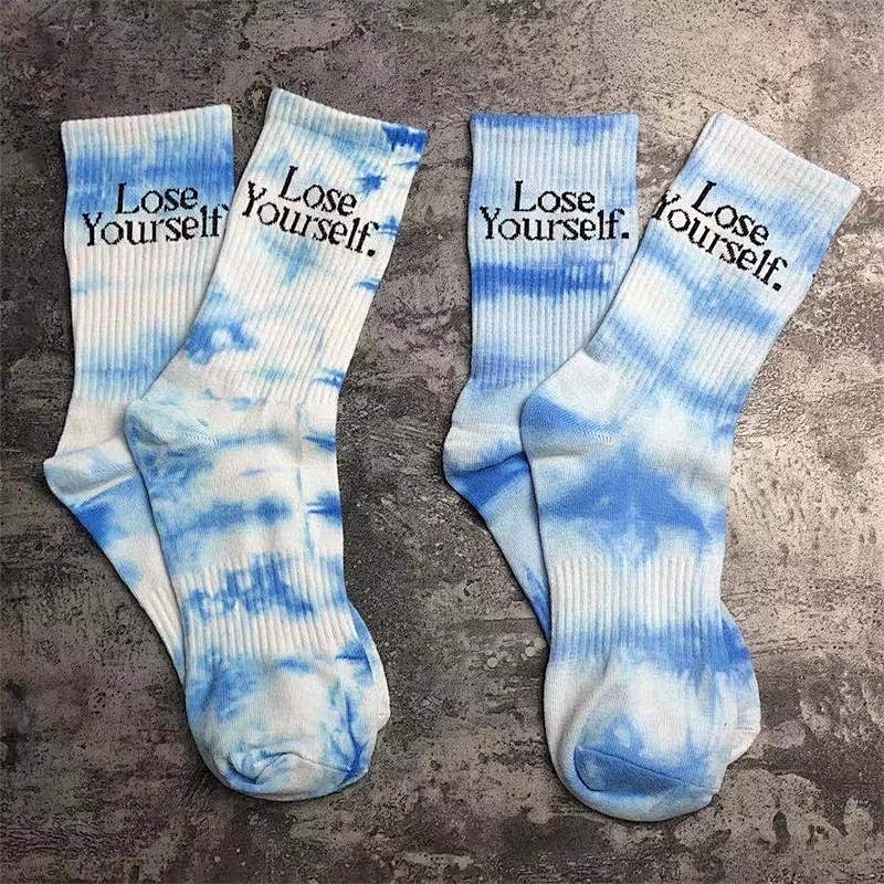 Paco Rabanne lose yourself tie-dye socks