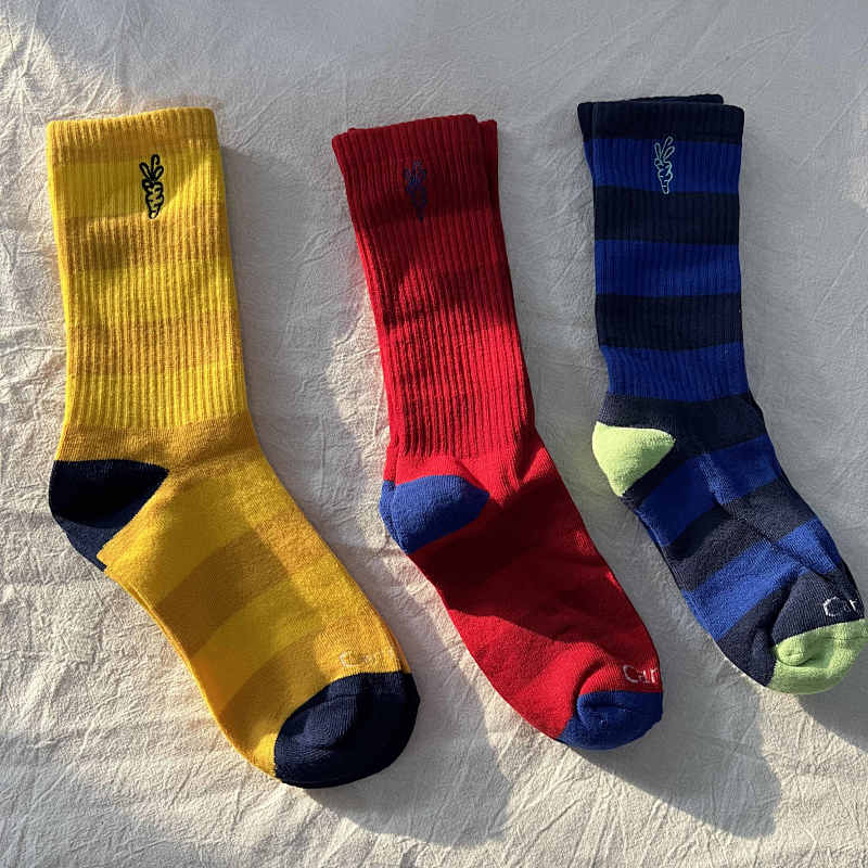Carrots towel socks