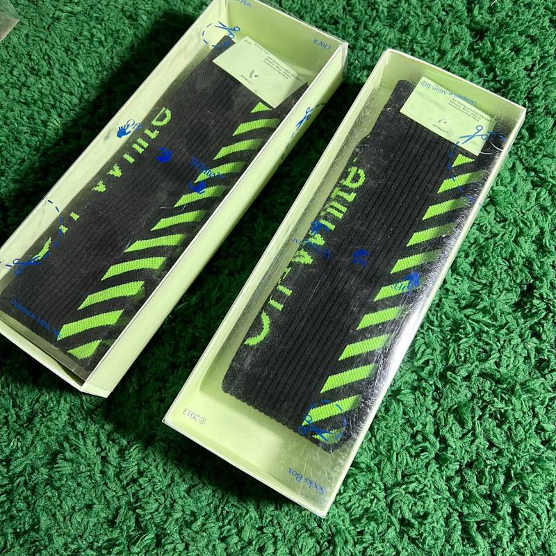 OFF WHITE 19ss towel Socks with box