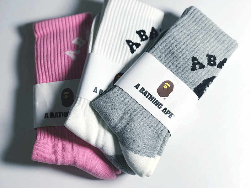 Bape towel socks
