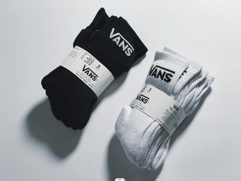 Vans classical 3 pairs towel bottom socks