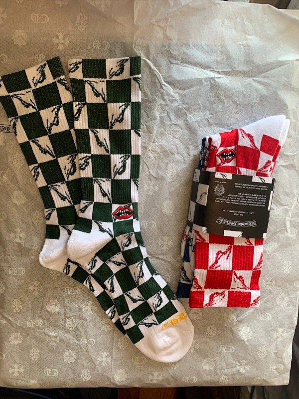 update 1:1 Chrome hearts cell 2022 towel socks