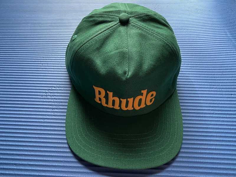 Rhude green hat