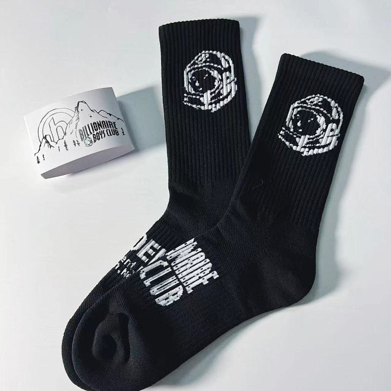 ：1 Billionaire Boys Club × HIDDEN black socks————unique correct version