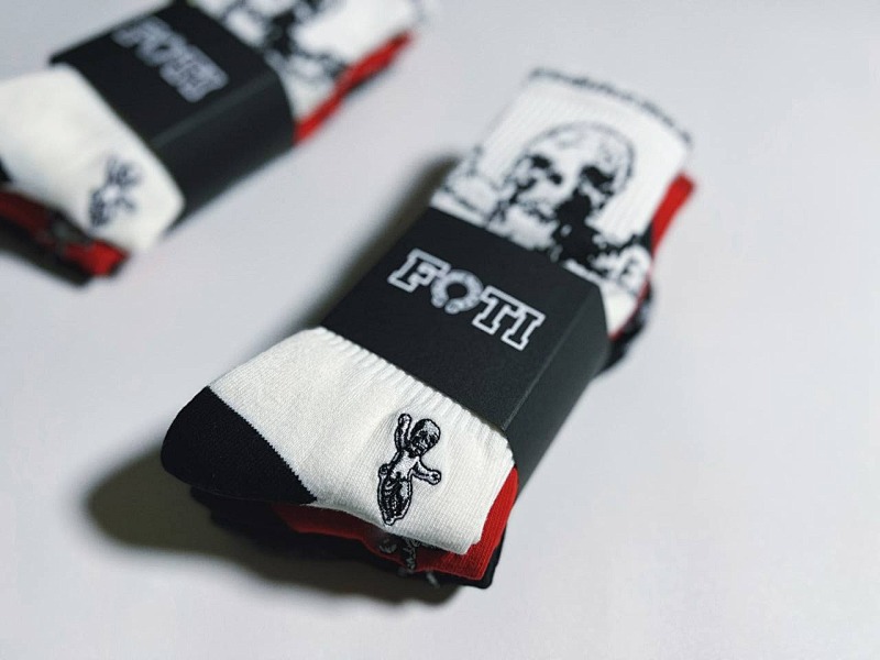 Chrome hearts FOTI 3 pairs socks