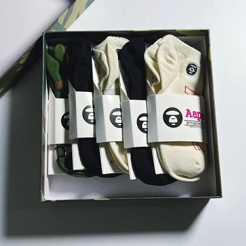 APE box package socks
