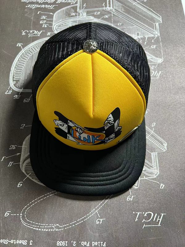 Chrome hearts yellow trucker