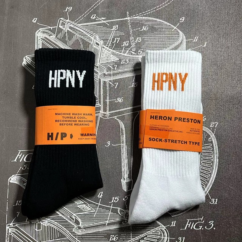 :1 HERON preston 2023 HPNY LONG SOCKS