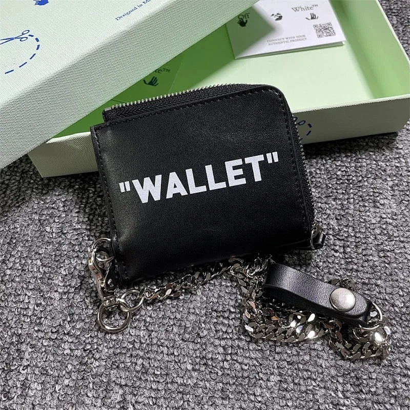 :1 off white “wallet”zip