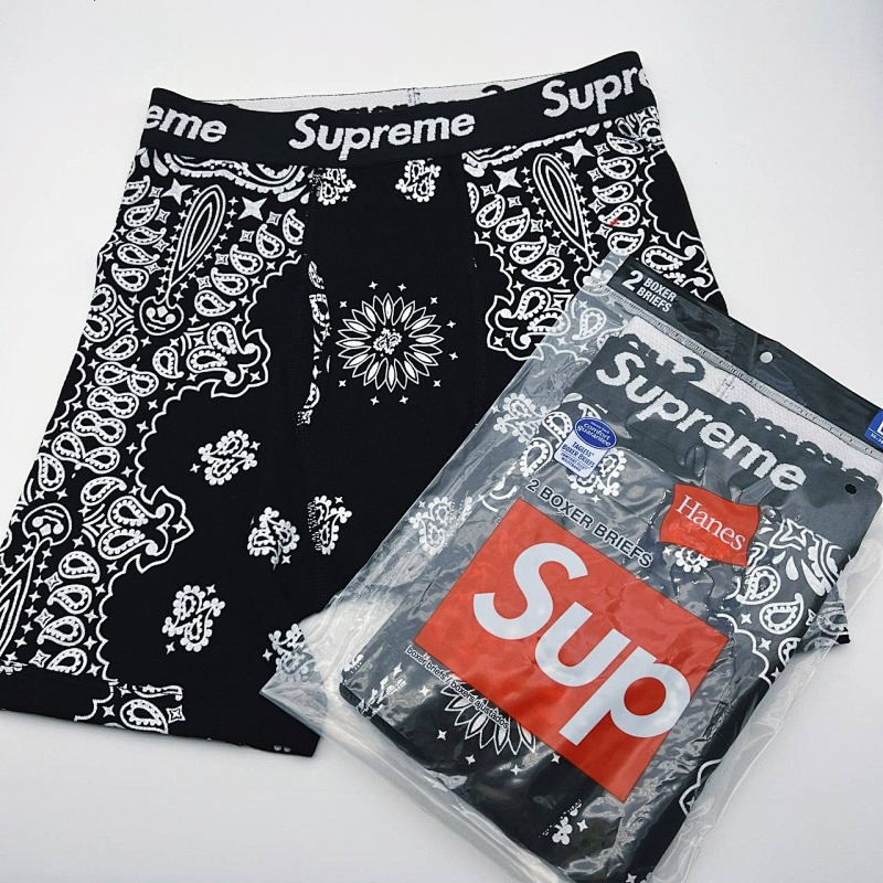 SU* Hanes Boxer Briefs (black/red/white)
