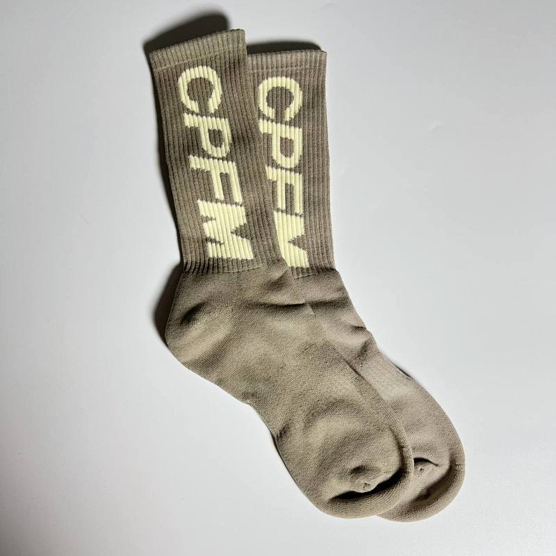 :1 Cactus Plant Flea Market (CPFM）coffee towel socks