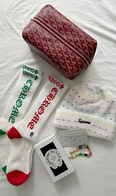 Chrome-hearts 2023 logo towel socks