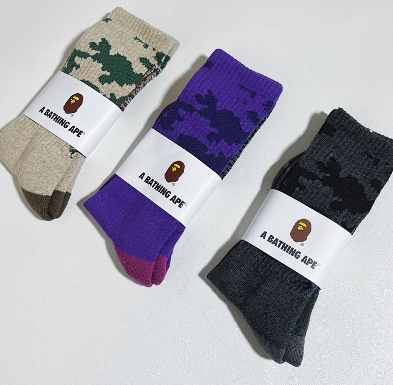 BAPE 2023 towel camouflagesocks