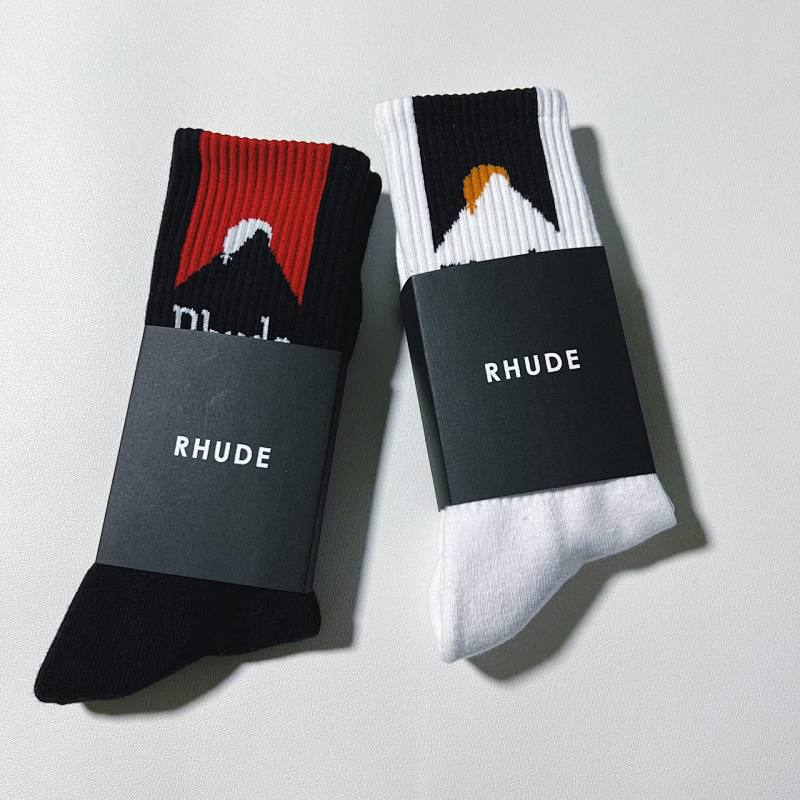 RHUDE MOONLIGHT SPORT towel SOCK 1：1