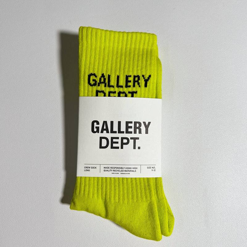 GALLERY DEPT LEAN SOCKS FLO YELLOW