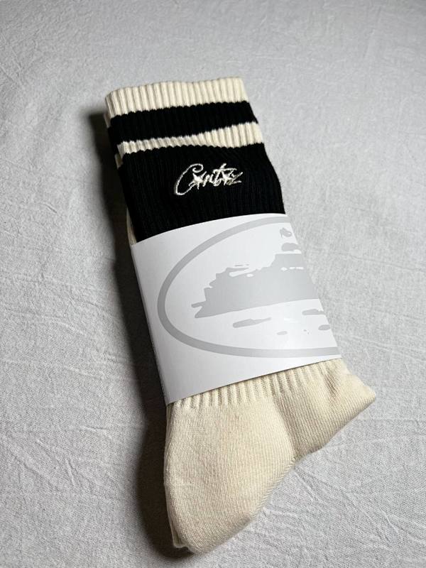 corteiz embrodiery CRTZ socks