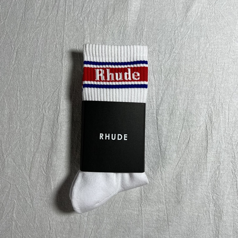 RHUDE towel socks 2023