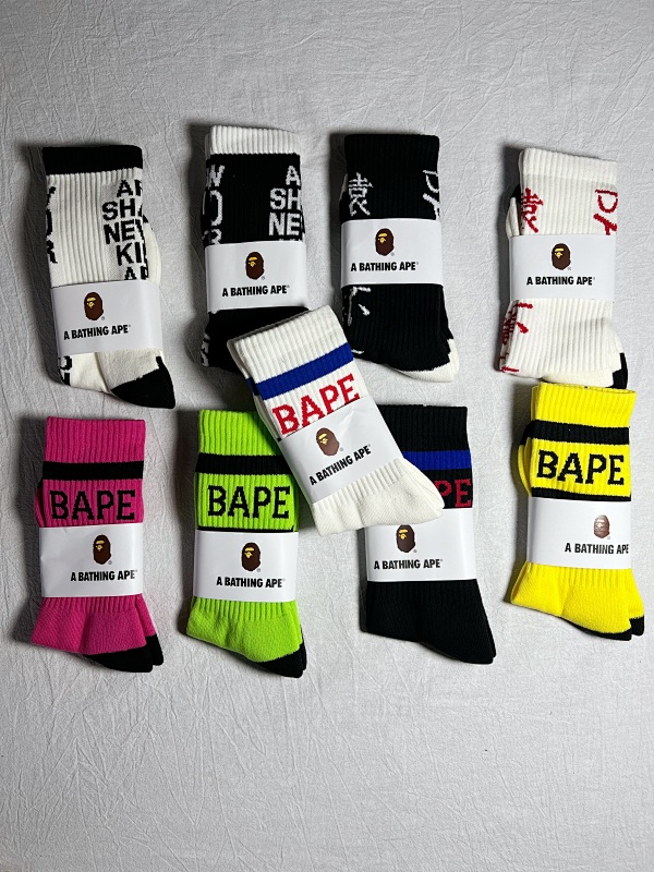 BAPE TOWEL trick socks collection