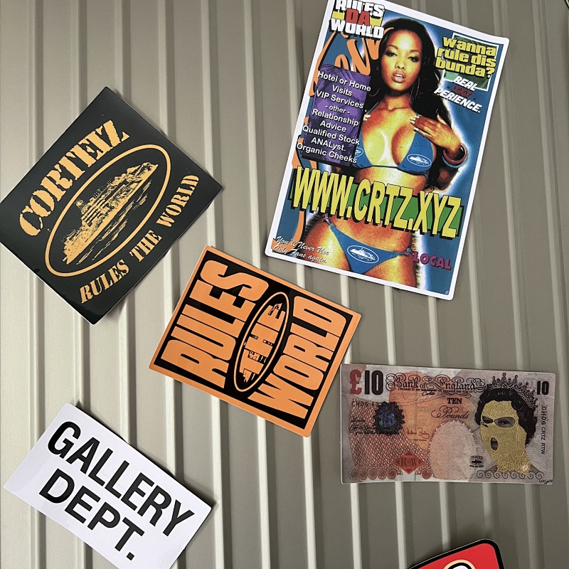 CORTEIZ /synaworld / gallery dept sticker