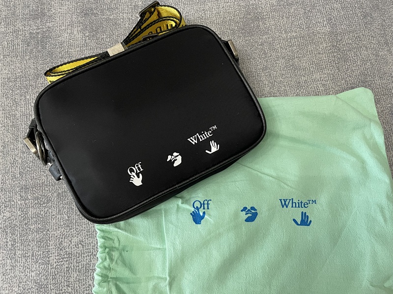 off white bag