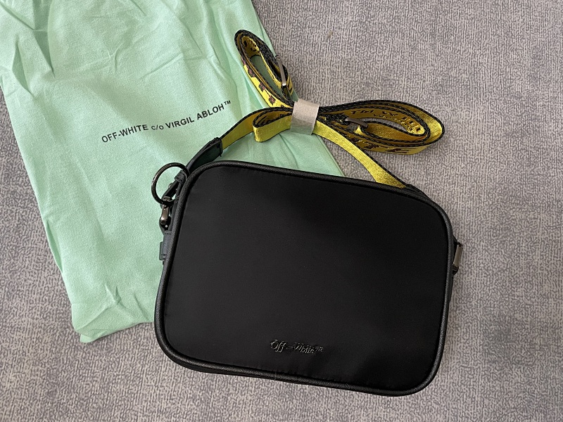 off white bag