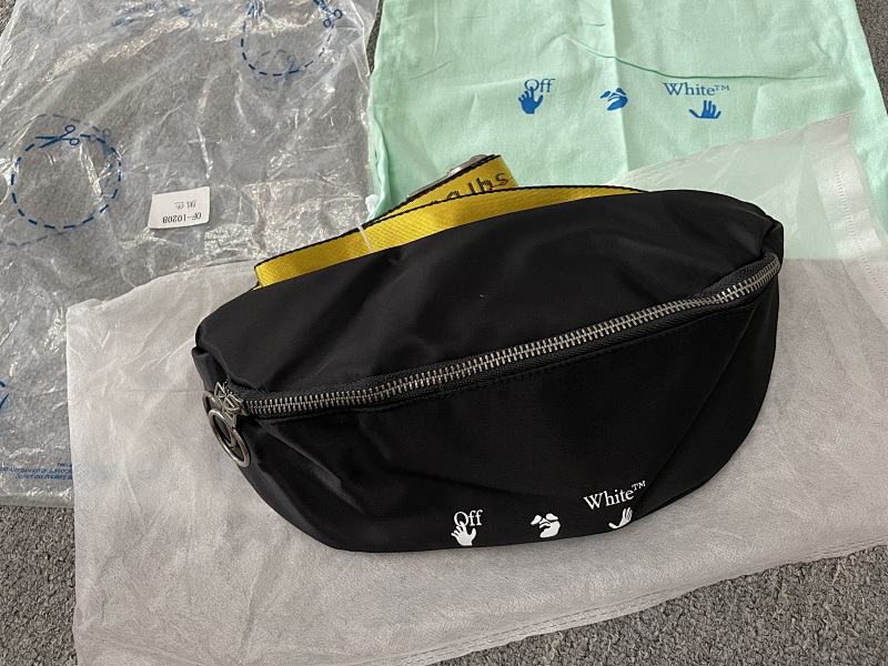 off white bag