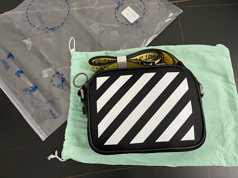 off white bag