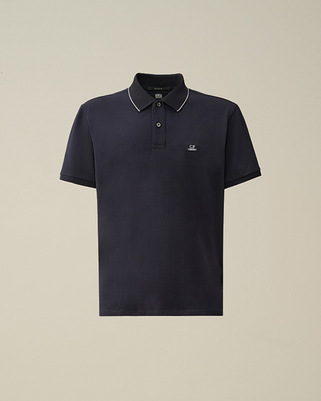 #ProID010 Piquet Striped Collar Polo POLO