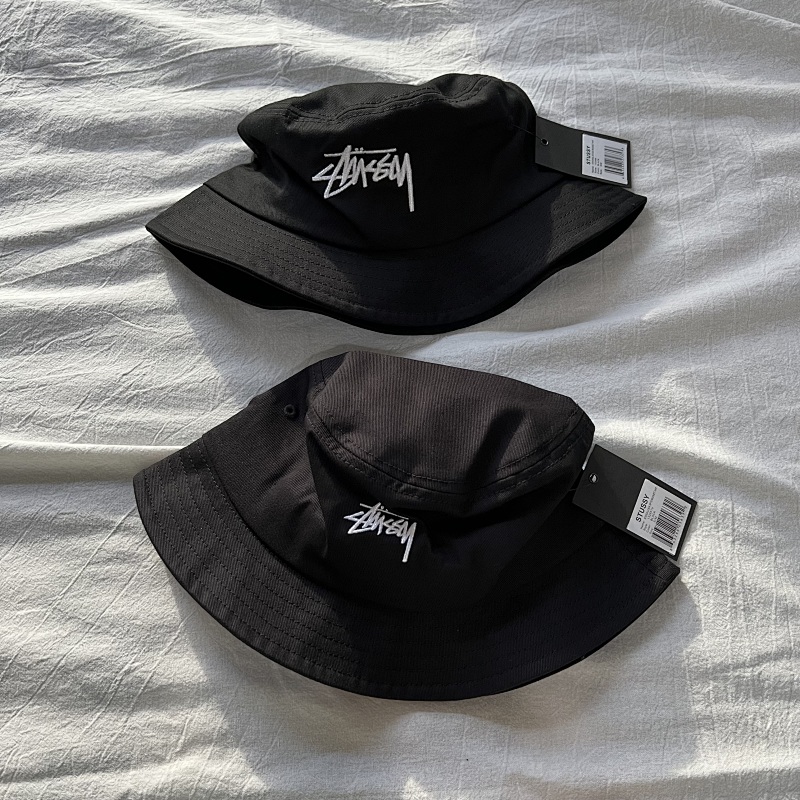 STUSSY bucket hat 2 design (big logo and small logo)——(ZG^02)