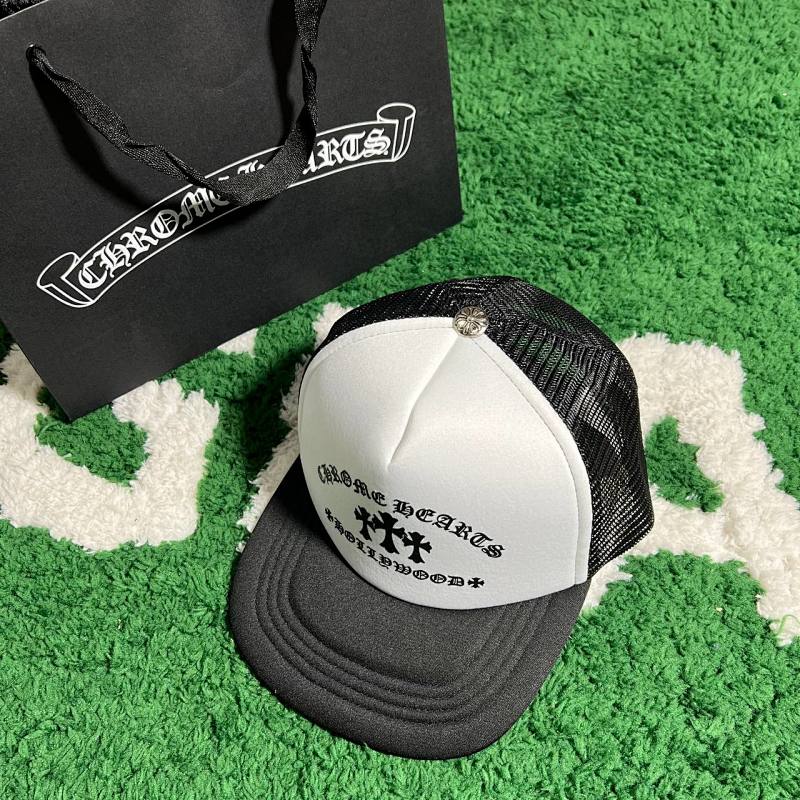 ：1 CHROME HEARTS 2023 white black TRUCKER