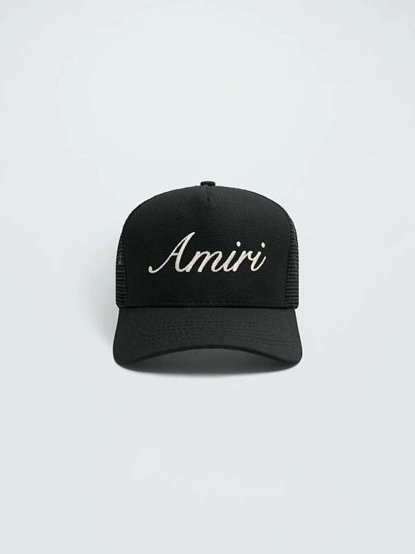 AMIRI SCRIPT TRUCKER HAT