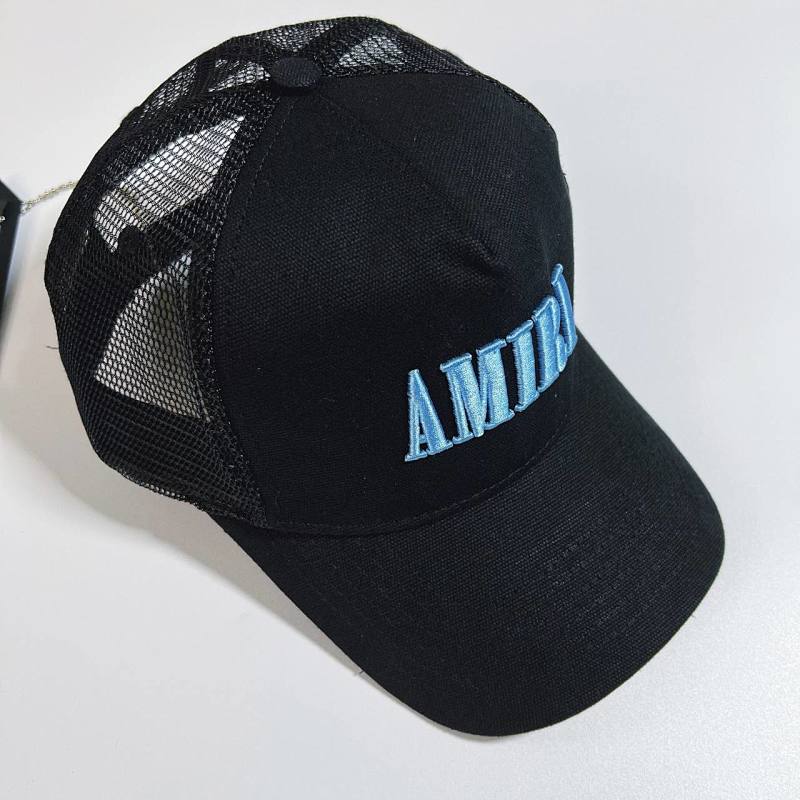 AMIRI CORE blue LOGO TRUCKER HAT （with dust bag)