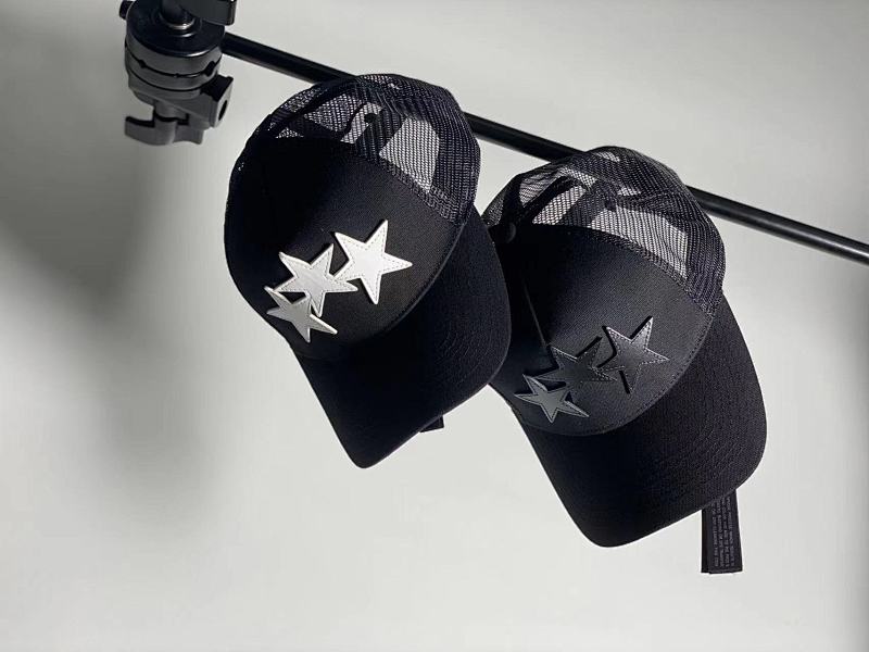 :1 amiri white star cap——including original bag